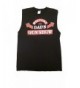 Welcome Black Sleeveless T Shirt Medium