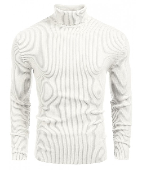 Coofandy Knitted Pullover Turtleneck Sweater
