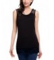 Mofavor Casual Sleeveless Patchwork Elastic