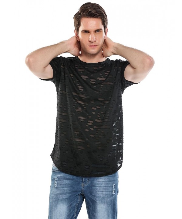 Gotchicon Sleeve Hipster Ripped T Shirt