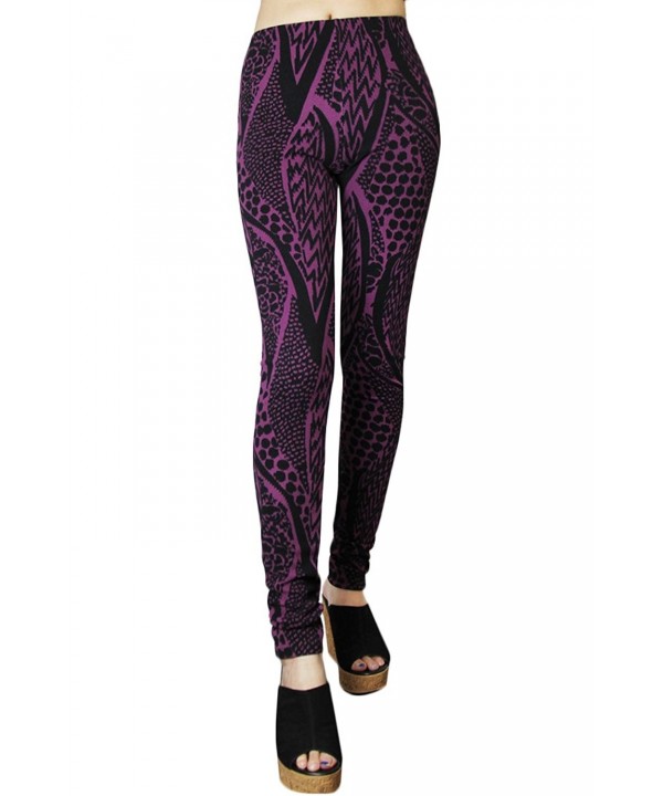 Tyche Womens Abstract Textured Legging