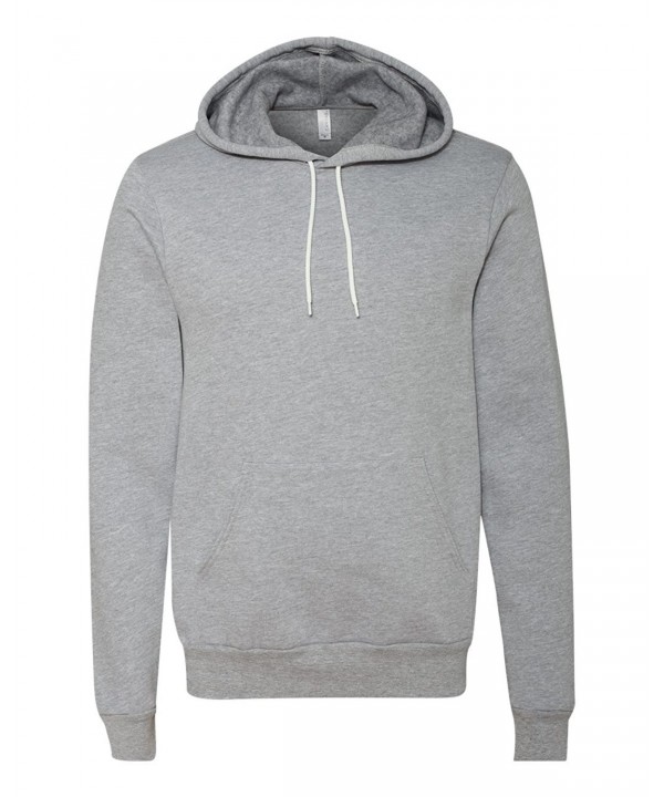 Bella Poly Cotton Pullover Hoodie ATHLETIC HEATHER XL