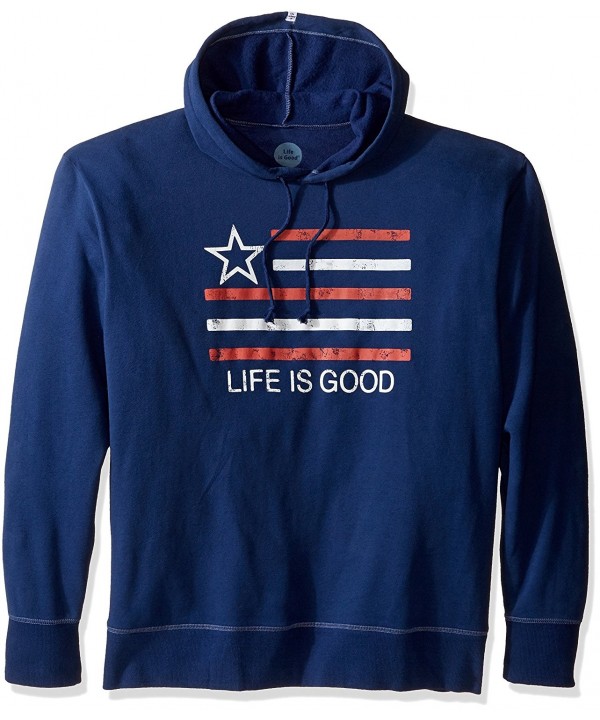 Life good Hoodie Darkest Small