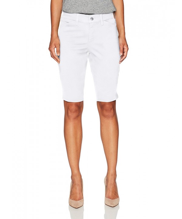 NYDJ Womens Petite Christy Bermuda