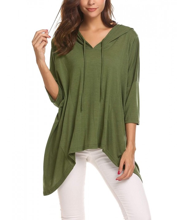 Elesol Batwing Sleeves Slouchy Pullover