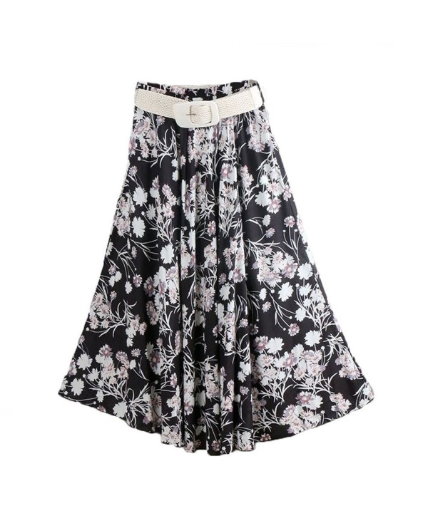 Kaachli Womens Summer Floral Elastic Kaachli Womens Summer Floral Elastic