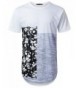 URBANTOPS Hipster Vertical Longline T shirt