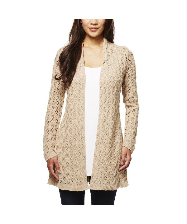 Leo Nicole Pointelle Cardigan XX Large