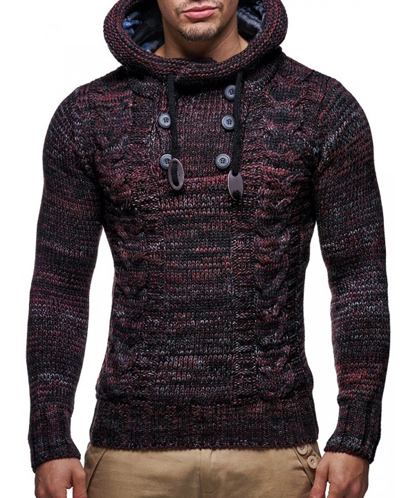 Leif Nelson LN20227 Knitted Pullover