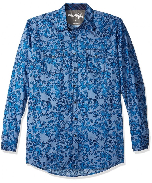 Wrangler Sleeve Pocket Shirt Chambray