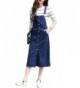 Yeokou Suspender Buttoned Overall Darkblue