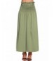 Womens Basic Foldable Regular Skirts