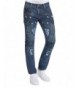 Distressed Zipper Cargo Jeans Trillnation 34