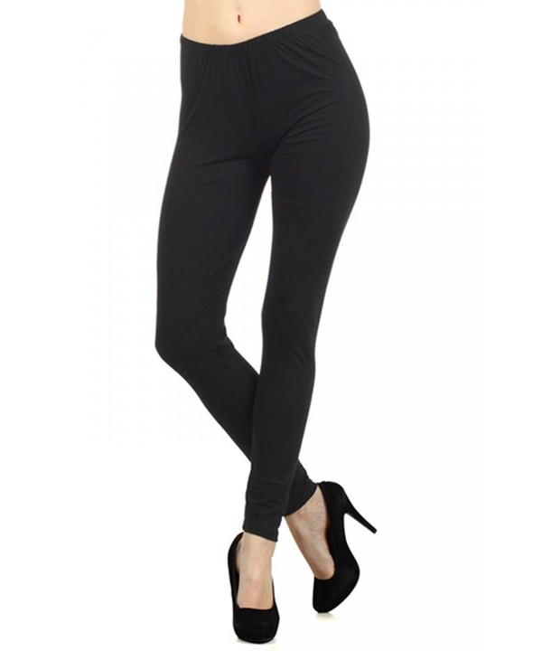 Always Womens Solid Length Leggings