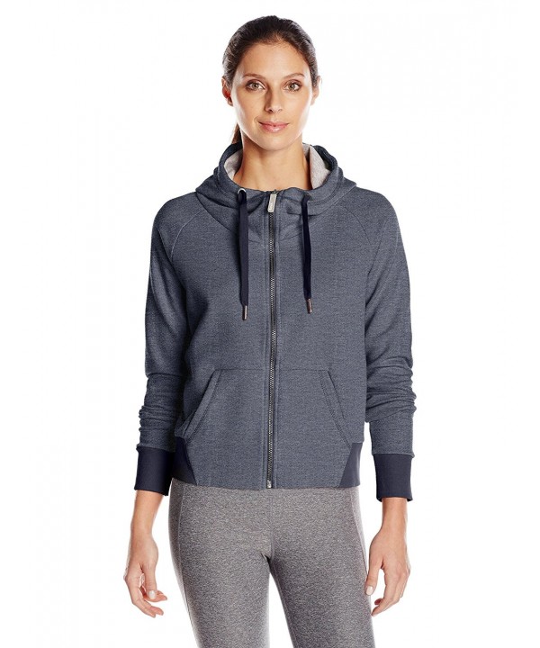 Women's Unfaltering Zip Up Sweatshirt - Total Eclipse - CK1207HMECT