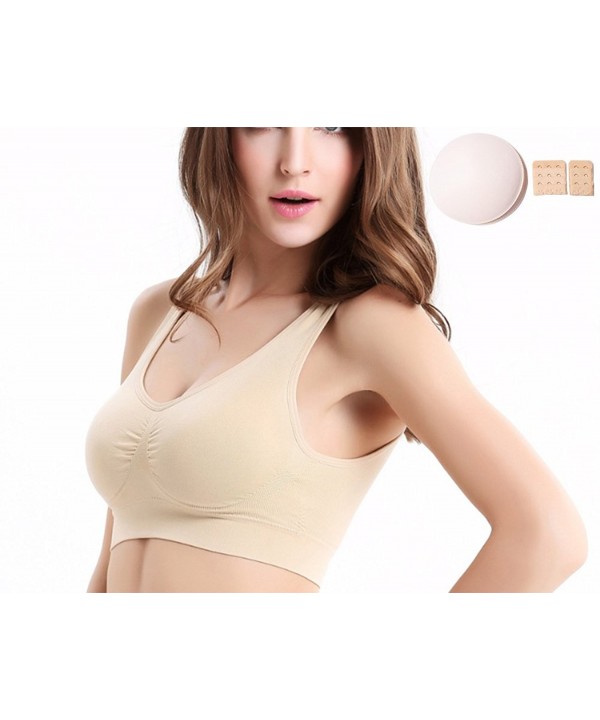 Women Seamless Wireless Sport Removable