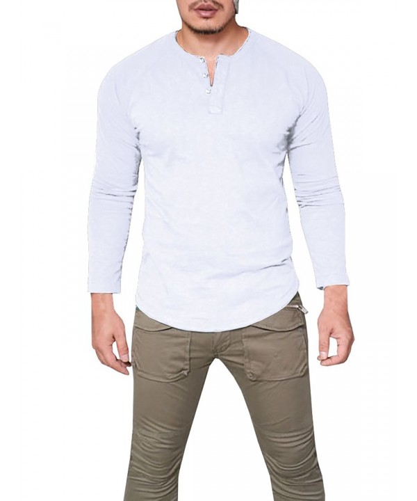 Remikstyt Henley Sleeve Shirts Pullover