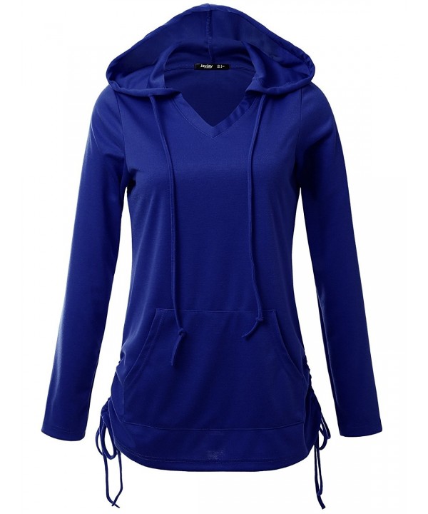 JayJay Casual Lightweight Sweatshirt Royalblue