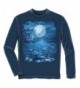 Dolphins Moon Adult Longsleeve Shirt