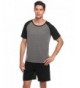 Ekouaer Raglan Short Sleeve Shorts X Large