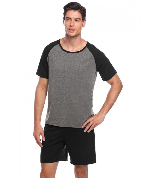 Ekouaer Raglan Short Sleeve Shorts X Large