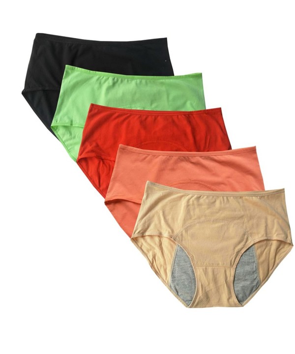 Womens Menstrual Period Cotton Orange - Black-beige-green-red-orange ...