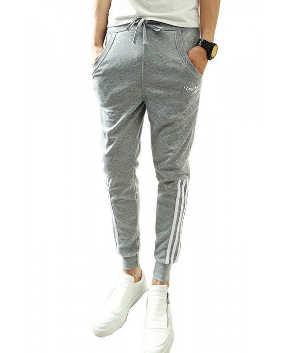 TOP HERE Drawstring Sweatpants Trousers