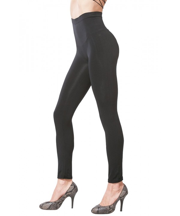 Womens Seamless Slimming Compression Leggings