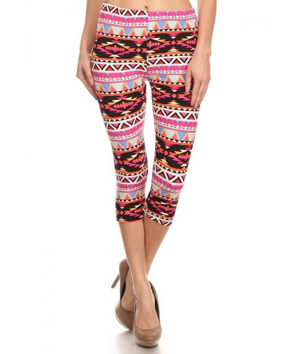 Elegant4U Juniors Printed Celebrated Leggings