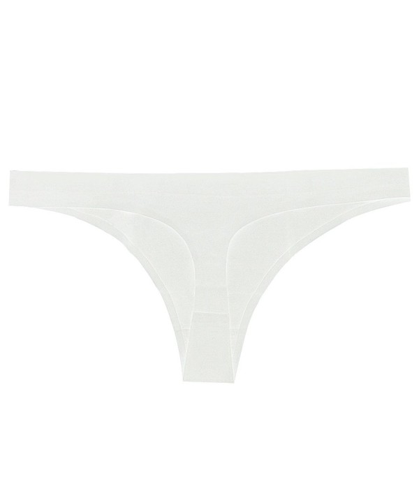 Seamless Thong Panties No Show Underwear Cheeky Bikini Bottom Invisible ...