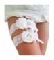 Ivory White Wedding Garter Rhinestone