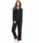 Women Pajamas Sleeve Button Sleepwear