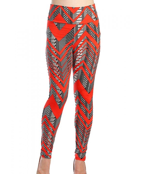 Variety Graphic Printed Stretch Leggings