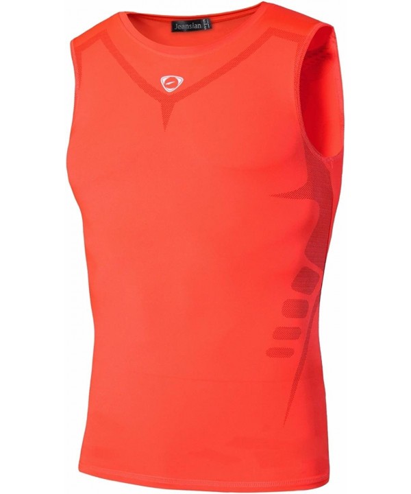 jeansian Compression Sleeveless LSL207 Orange