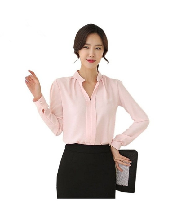 FANYANG Womens Sleeve Casual Chiffon