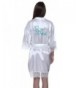 JOYTTON Womens Kimono Bridal Embroidery