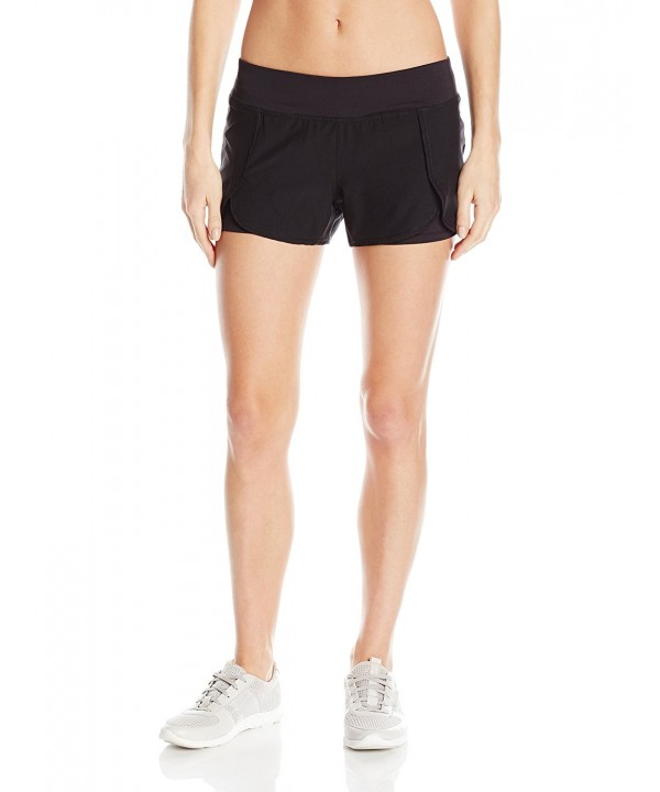 Women's Aspiration Split Front Short - Black - CT12O0VMF02