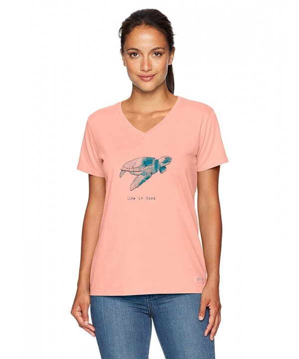 Life Womens Crusher Turtle T Shirt