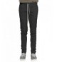 Basic Drawstring Pants Black Size