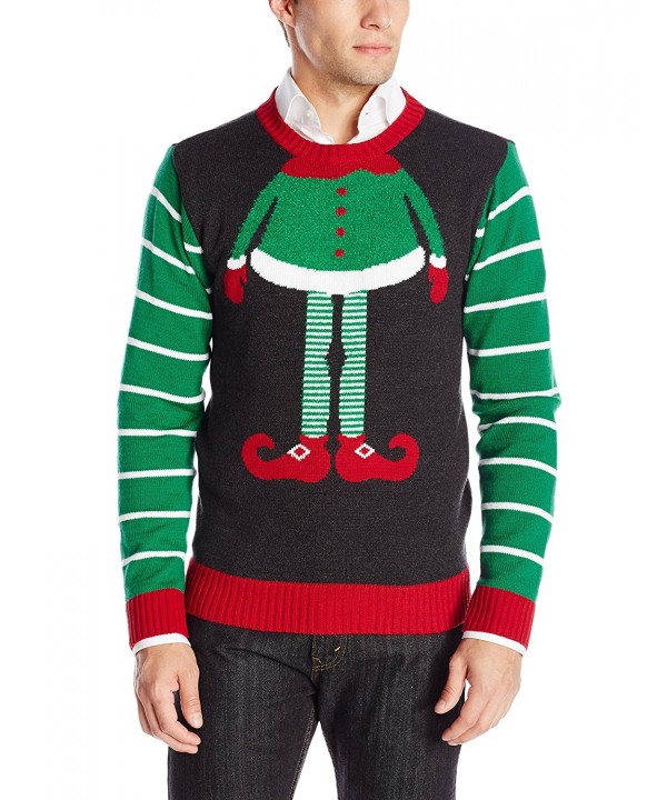 Ugly Christmas Sweater Mens Head