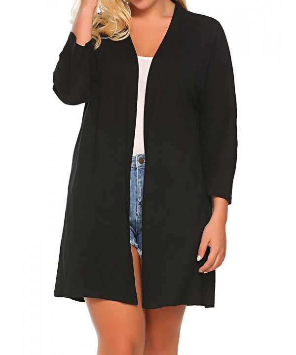 Involand Womens Sleeve Classic Cardigan