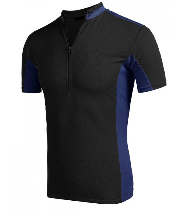 Coofandy Sleeve Cycling Jersey Breathable