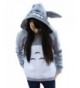 Sorrica Cartoon Totoro Casual Sweatshirt