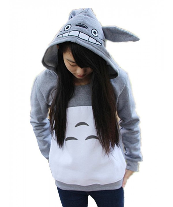 Sorrica Cartoon Totoro Casual Sweatshirt