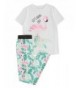 DIDK Flamingo Jungle Print Pajama