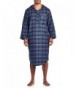 Ashford Brooks Flannel Henley Nightshirt