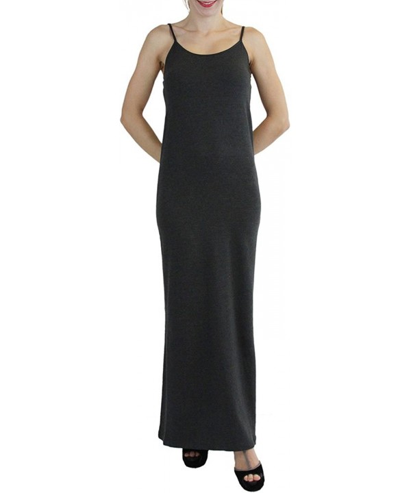 ToBeInStyle Sleeveless Maxi Dress Adjustable Spaghetti