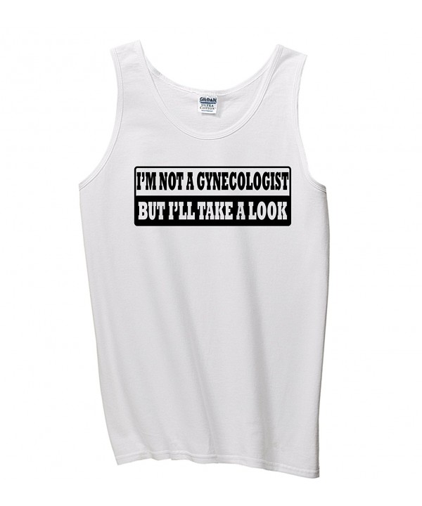 Comical Shirt Gynecologist Funny White