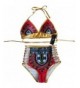 tengweng Halter Pieces African Swimsuit