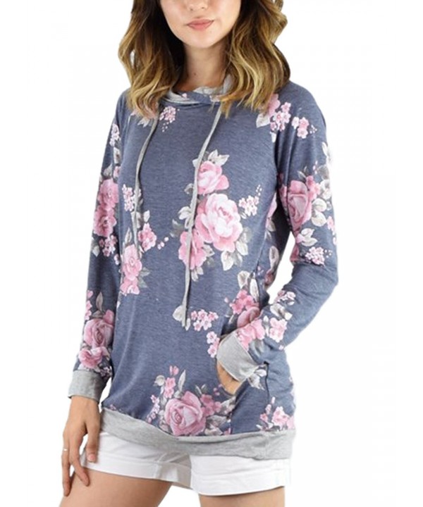 AlvaQ Printed Juniors Pullover Sweatshirts
